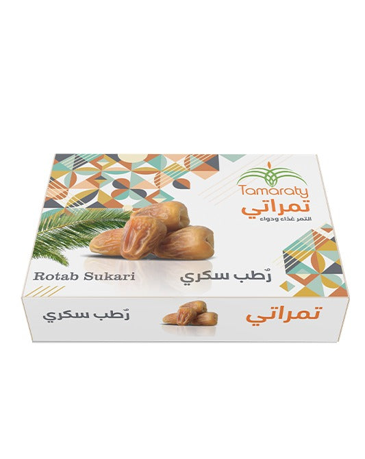 علبة تمر سكري مفتل 3ك